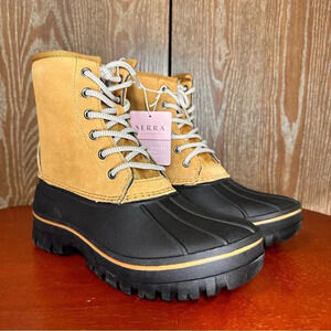 SERRA Ladies Winter Boots Tan Waterproof| Durable Shell & Outsole| 3M Thinsulate